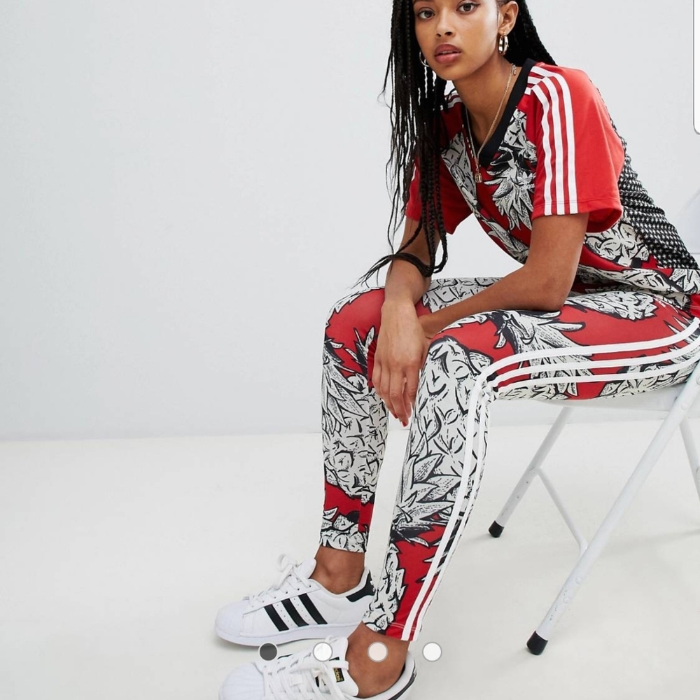 Adidas pineapple leggings size XS